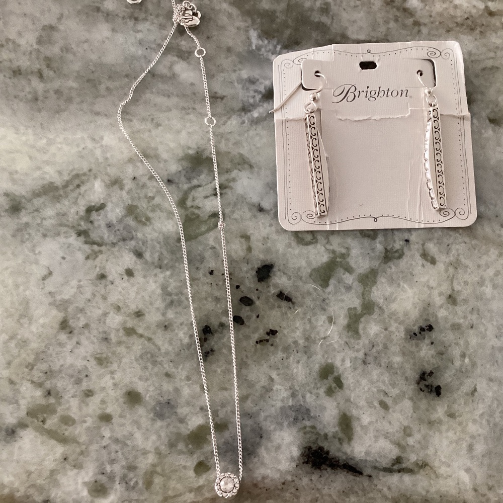 Brighton necklace and earing
